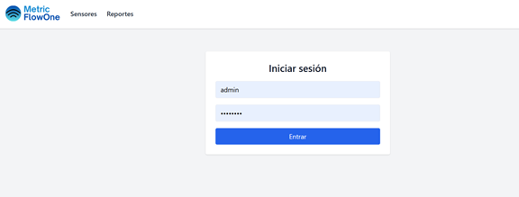 Dispositivo MetricFlow